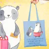 Mr. & Mrs. Panda Einkaufstasche Pinguin mit Kind - Sky Blue Produktbild-Vorschau 2