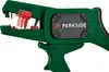 A close-up view of a green wire stripper tool. Produktbild-Vorschau