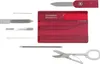 Victorinox SWISSCARD rot transparent Produktbild-Vorschau 12