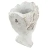 Vaso da fiori Clayre & Eef Testa 11x17 cm Pietra grigia Anteprima dell’immagine prodotto 3