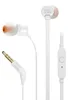JBL In Ear Casque T110, microphone, casque, couleur : blanc Voir les images du produit 3