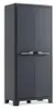 Armoire Haute 44 X 80 X H182 Cm Anthracite - Moby - Keter Voir les images du produit 2
