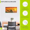 ARTland Wandbild Alu für Innen & Outdoor Sonnenaufgang über Produktbild-Vorschau 3