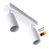 Deckenleuchte schwenkbar weiß Deckenstrahler Wandleuchte 2x Produktbild-Vorschau 1