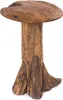 A wooden stool made from a tree trunk. Náhľad obrázku produktu