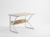 Computertisch, Büro mit Regal 80 x 40 cm STL04B Produktbild-Vorschau 4
