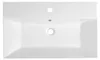 Isvea SISTEMA keramische wastafel, 70x42 cm, wit Productafbeelding-voorbeeld 4
