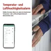 GoSmart Digitales Thermometer mit Hygrometer, Funk-Sensor, ZigBee EGS0102 Voir les images du produit