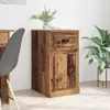vidaXL Seitenschrank 40 x 50 x 75 cm Holzwerkstoff Altholz Produktbild-Vorschau 2