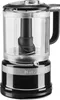 A black and silver KitchenAid food chopper is shown against a white background. Voir les images du produit