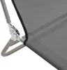 vidaXL Sonnenliegen Klappbar 2 Stk. Grau Textilene und Produktbild-Vorschau 11