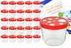set di 25 tumbler da 230 ml To 82 coperchio a forma di Anteprima dell’immagine prodotto 1