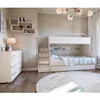 Marlux-Meble Hochbett Kinderbett JSM-3 mit Treppe 80x190 + Produktbild-Vorschau 8