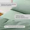 Blumtal Bettwäsche 155x220cm + 2x Kissenbezug 40x80cm - Produktbild-Vorschau 8