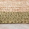 Volero - Jute Teppich Rund - Fair Natur Grün - Ø 140 cm - Produktbild-Vorschau 4