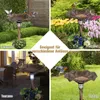 GOPLUS Vogeltränke stehend, Vogelbad Winterfest mit Solar Produktbild-Vorschau 3