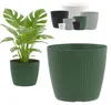 Blumentopf Rund, Gerillter Blumentopf, Blumenabdeckung Ø 30 Produktbild-Vorschau 1