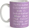 Mr. & Mrs. Panda Tasse mit Motiv Spruch 6. Geburtstag Produktbild-Vorschau 3