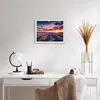 Gerahmtes Poster - Weißer Rahmen - Lavendel Berge Feld - Produktbild-Vorschau 6