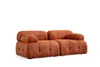 Hanah Home, Petite 2 - Orange, 2-Sitzer-Sofa, BUCHENHOLZ / Produktbild-Vorschau 3