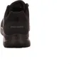 The back view of a black Skechers sneaker. Anteprima dell’immagine prodotto
