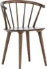 Bobby chaise de salle à manger avec accoudoirs bois mocca Voir les images du produit 10