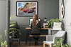 Bild - Bilderrahmen - 100 cm x 70 cm - MDF - Rahmen - Foto Produktbild-Vorschau 2