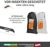 Moskitonetz für Einzel- und Doppelbett anthrazit, 2,5x12,5m Produktbild-Vorschau 5