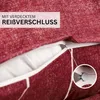 ESPRIT winterbeddengoed, flanel, rood, 135 x 200 cm Productafbeelding-voorbeeld 5