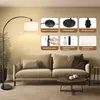 Stehlampe Dimmbar Wohnzimmer Bogenlampe LED E27 Leselampe Produktbild-Vorschau 4