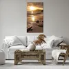 Bild auf Leinwand - Leinwandbild - Strand Wolken Abend Produktbild-Vorschau 6