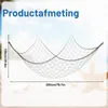 Fischernetz-Deko 2er-Pack, 1x2 m, maritim, Baumwolle Productafbeelding-voorbeeld