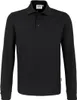 HAKRO Longsleeve-Poloshirt Mikralinar® 815, schwarz, L Produktbild-Vorschau 1
