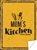 MuchoWow® Poster Küche - Mama - Vintage 120x160 cm - Produktbild-Vorschau 1