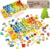 Holzpuzzle - Sortierer 6in1 Kruzzel 22636 Produktbild-Vorschau 1
