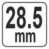 Pilový list na ponor. řezy BIM pro multifunkci, 28,5mm Náhled obrázku produktu 5