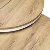 2er Set Couchtische rund – Weiß / Holzoptik Craft – Nesting Produktbild-Vorschau 7