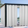 4 Stück Outdoor Vorhänge Wetterfest, Anti-UV Outdoor Produktbild-Vorschau 9