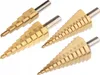 Stufenbohrer 4-39 mm Kegelbohrer 4tlg Set HSS Konusbohrer Produktbild-Vorschau 3