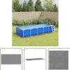 The Living Store Telo per piscine Grigio chiaro 550x280 cm Anteprima dell’immagine prodotto 8