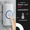 SAVS Funk-Türklingel mit 2 Empfängern - Weiß - Reichweite Produktbild-Vorschau 6