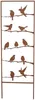 Gartenstecker "Vögel" aus Metall in Rost Optik, 115 cm Produktbild-Vorschau 2