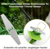 12 Stück Metall-Rasentrimmer-Ersatzklinge Rasentrimmer Produktbild-Vorschau 3