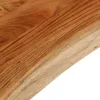 vidaXL Tischplatte 110x40x3,8cm Rechteckig Massivholz Produktbild-Vorschau 6