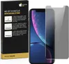 A product packaging box and a smartphone with a screen protector are shown. Produktbild-Vorschau