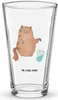 Mr. & Mrs. Panda Tumbler Katze Wasserglas - Transparent - Produktbild-Vorschau 1