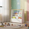 Detská knižnica Montessori – regál na knihy s organizérom, Náhľad obrázku produktu 10