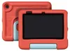 Two orange tablets with light blue handles in a protective case, one in front of the other. Náhľad obrázku produktu