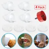 4 pièces distributeur automatique d'aliments pour poulets Voir les images du produit 1