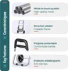 VOUNOT® Aluminium Einkaufstrolley Treppensteiger, Trolly Produktbild-Vorschau 5